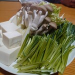 郷緑館 - 鍋の野菜