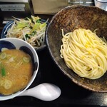 三ツ矢堂製麺 - たっぷり野菜つけ麺 1100円