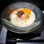 サーモンnoodle3.0 - 白サーモン¥980＋味玉¥100