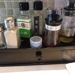 ラーメン ロケット開発 - 味変アイテム