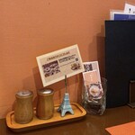 ビストロ アオキ - 卓上