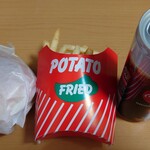 クラフト バーガー ショップ おーくぷれーと - チーズクラシックバーガーセット