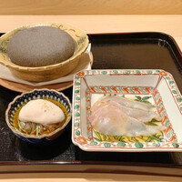 津の守坂 小柴 - 炙り河豚の石焼