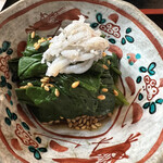 猫丸食堂 - ★ほうれん草のおひたし（ぽん酢で美味しい‼️）