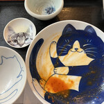 猫丸食堂 - ★完食‼️初回とお皿が違いますね。