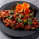 プラー・ラード・プリック/Deep fried fish with spicy sause