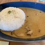 Cafe&dining CUBE - 料理写真:インドネシアカレー（レンダン）白ごはんバージョン