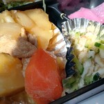 花梨 - 肉じゃが、山芋和え物