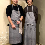 restaurant KAM﻿ - 左：田代圭佑氏  右：本岡将氏