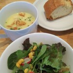 ボーノ - サラダ  スープ  パン