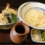 純愛うどん なでしこ - 天ぷらぶっかけ冷780円　※2013年1月
