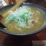 おかめうどん - カレー南蛮うどん　630円くらい