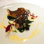 エクアトゥール - アイナメとハマグリのポワレ