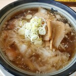 ワンタンメンの満月 - ワンタンメン 太麺こってり
