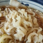 ワンタンメンの満月 - ほらッ〜太麺！