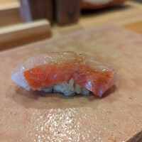 鮨 十兵衛 - キンメダイ昆布〆（銚子）