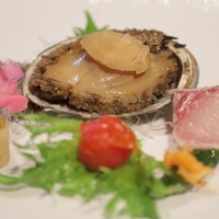 故宮 - 活 エゾ鮑の冷製