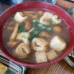 サンカク窓 - 本日のお昼ごはん（税込 1,000円）評価＝◎：ノルウェー産 サーモンハラス塩焼き、魚河岸の厚焼き玉子、茄子の胡麻味噌よごし