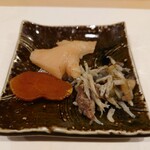 うを徳 - からすみ、氷魚、新生姜