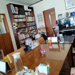 カフェ・アカリ - ドラム、ピアノ