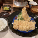 とんかつ 蒼樹 - 上ロースかつ＋ささみかつ　2,090円(税込)