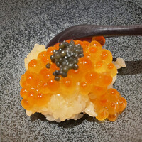 神楽坂 よこ田 - イクラとキャビア