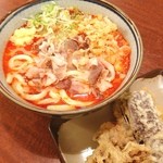 四代目 横井製麺所 - ラー油のつけ汁が不思議(^_-)