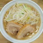 麺屋 奏 - 豚そば(太麺、にんにく抜き)