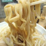 麺屋 奏 - 豚そば(太麺)