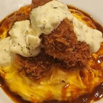 グリルらんぷ亭 - トルコライス&カキフライ（3個）