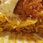 グリルらんぷ亭 - トルコライス断層