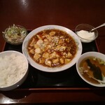 Hiryuu Saikan - 麻婆豆腐のランチ