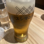 鮨マニシ - 生ビール（モルツ）