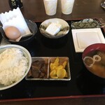 Shouwa Retorona Onsen Sentou Tamagawa Onsen - 和朝食