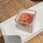 山梨レストラン メリメロ - 桜のパンナコッタ
