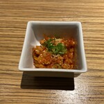 焼肉ふるさと 広島駅前店 - チャンジャキムチ￥490
