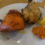 タージ - チキンティッカ＋ガーリックティッカ　