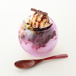 パラダイス - パッピンス　550円　韓国式かき氷。サッパリしたい時におすすめ！