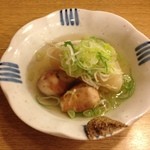 春のお店 - おでん（大根、里いも）