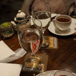 グリンデルワルド - 水もグラスにつがれると良い雰囲気＾＾