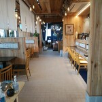The sacca cafe - 店内は広め〜
