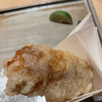 天ぷらあら木 - れんこん