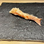 天ぷらあら木 - 海老フライ