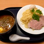 RAMEN 風見鶏 - 味噌モツバターつけ麺