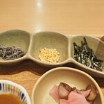 築地食堂 源ちゃん - お茶漬け用薬味