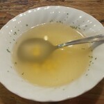 鳥心 - スープ