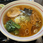 もりもり亭 - 「日替わり定食（しょうゆラーメン）」（のしょうゆラーメン