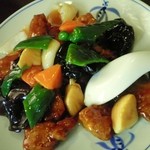 東華菜館 - 酢豚