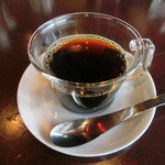 洋屋 - ドリンクセット（250円）のホットコーヒー