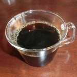 洋屋 - ドリンクセット（250円）のホットコーヒー